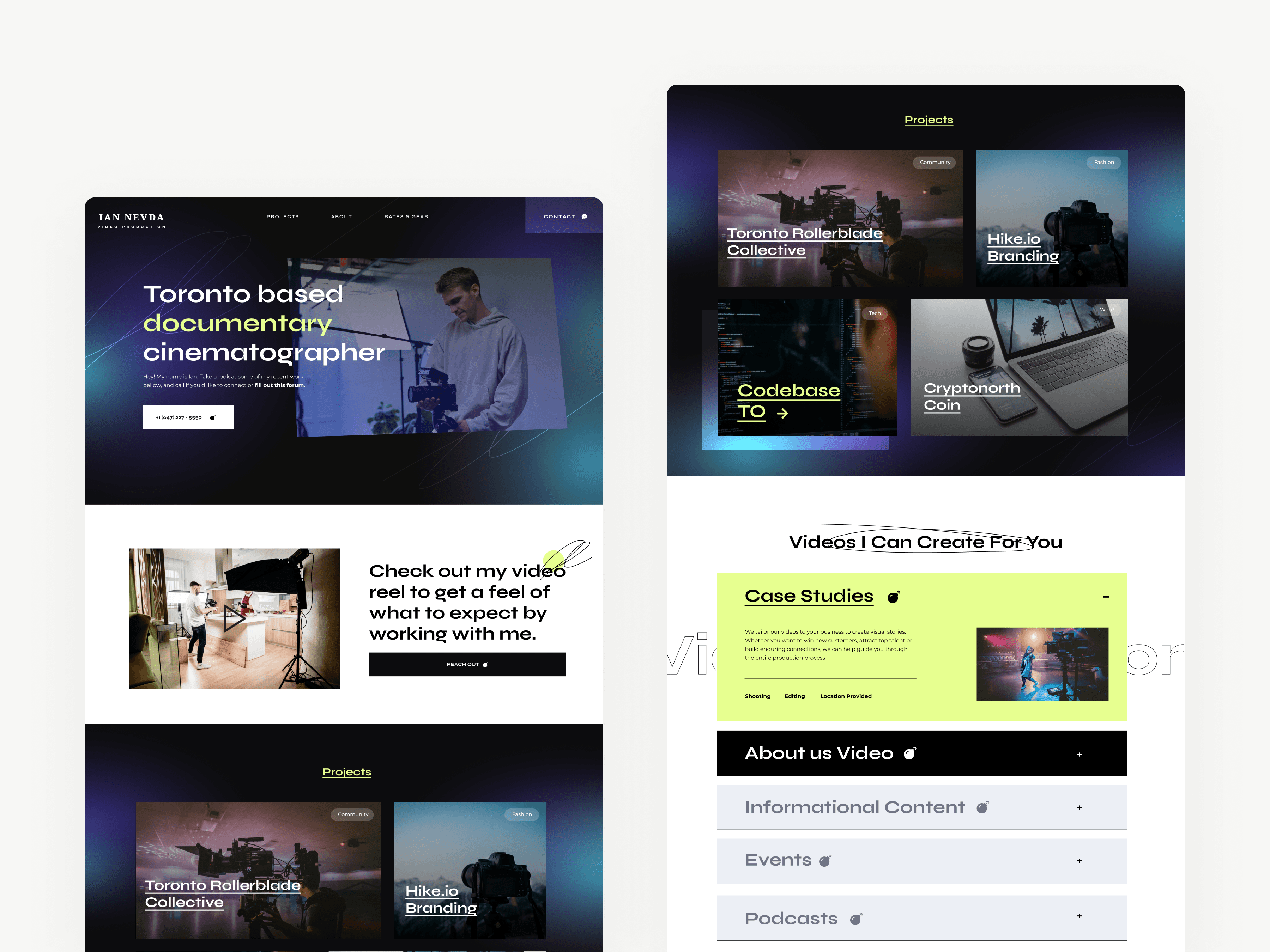 VIDEOGRAPHER PORTFOLIO